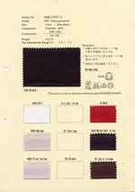 MM1935-2：T&Tチンツジョーゼット布のカラーカード